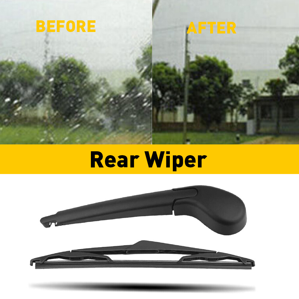 Rear Wiper Arm & Blade For 2012-2018 Ford Focus hatchback Back Windshield Wiper