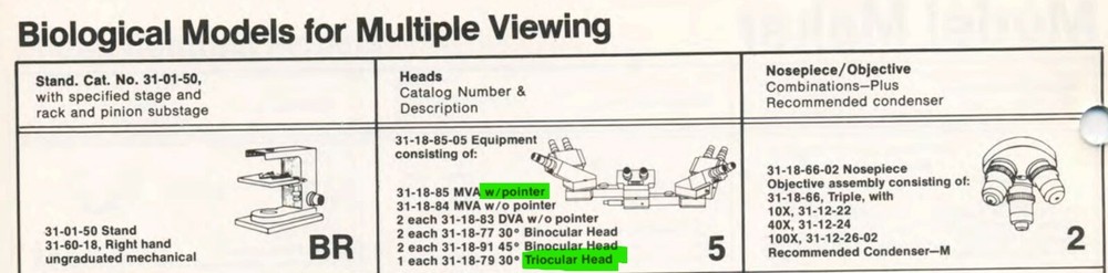 Bausch & Lomb Balplan 5 Multiple Viewing Conference Microscope SEE VIDEO [M3S5]