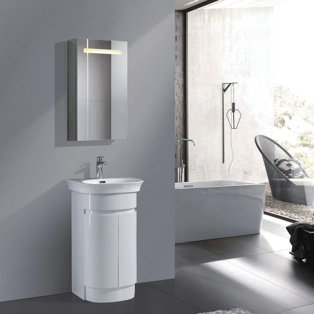 Brand New Vanity with Ceramic Sink 20x18x34" V9020
