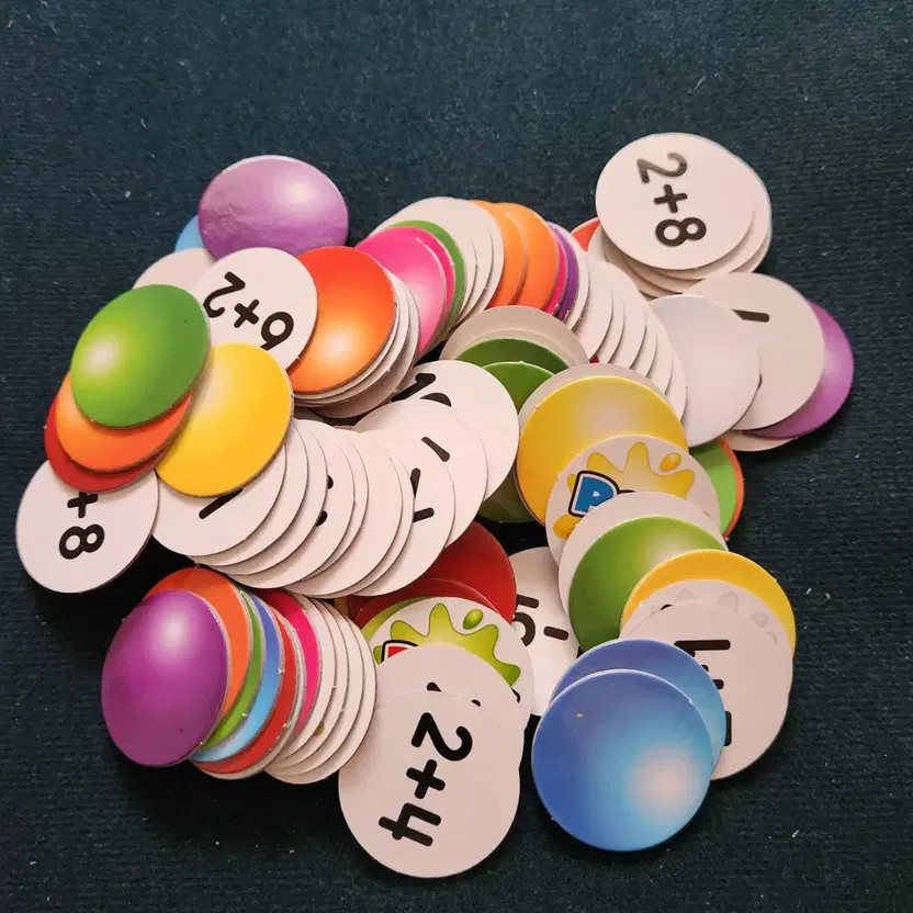 Learning Resources Addition and Subtraction Bead Counting Game Board Game