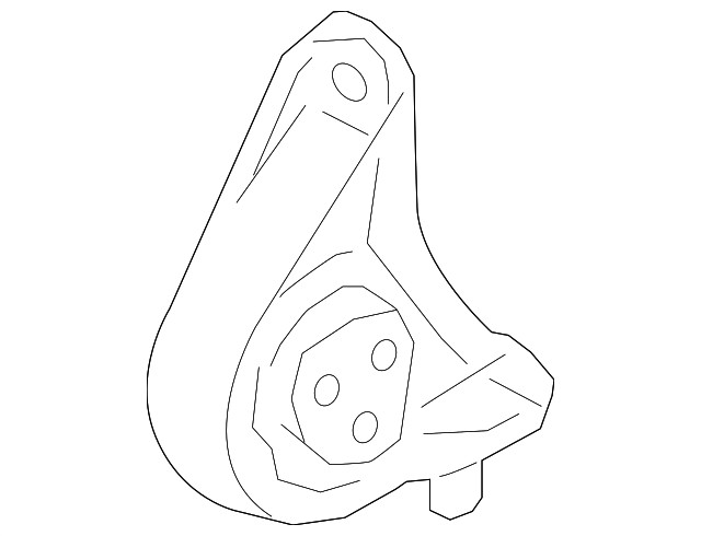 Genuine GM Front Automatic Transmission Mount 84087507