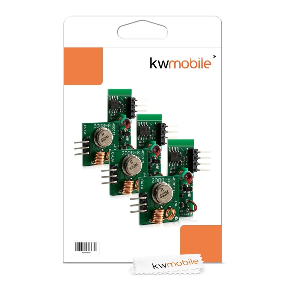 433 MHz Transmitter and Receiver Module Kit for Remote Control Raspberry Pi A...