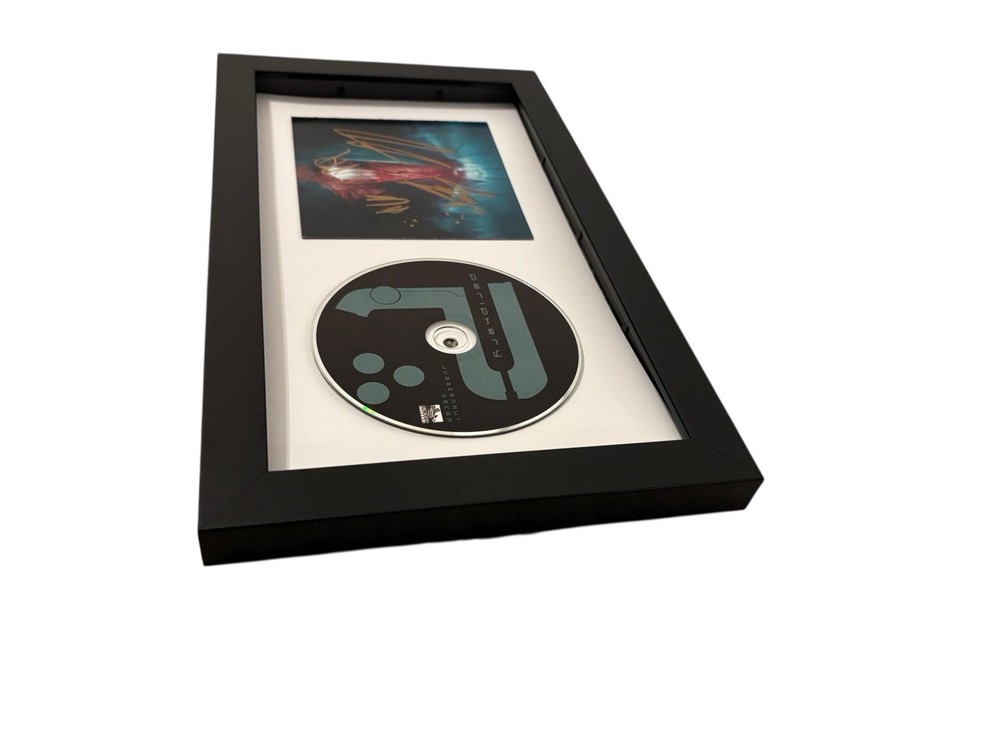 PERIPHERY SIGNED AUTOGRAPH x4 JUGGERNAUT: OMEGA FRAMED CD SPENCER +3 JSA COA