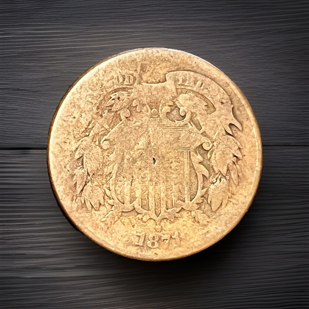 1871  Two Cents Semi-Key Date