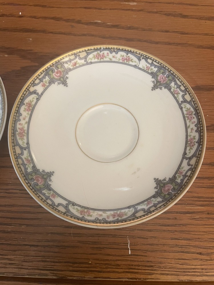 2 limoges saucer plates