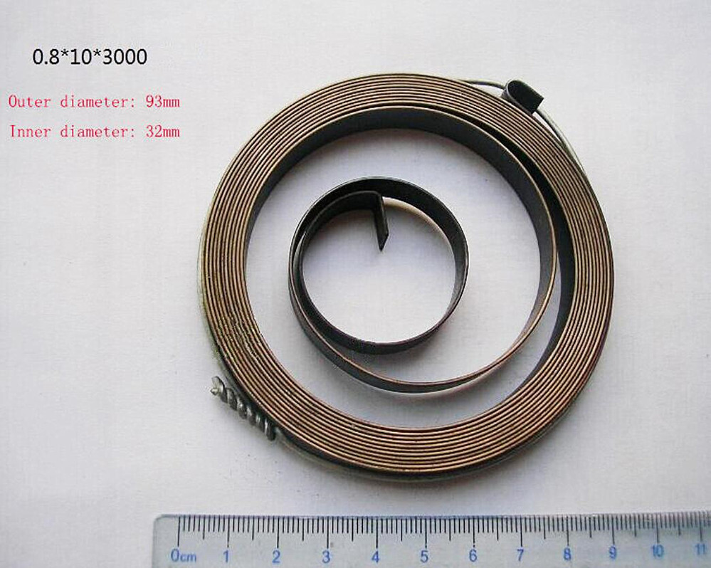 Milling Machine Part Spring Bench Swirl Spring For Drilling Milling Grinder Tool