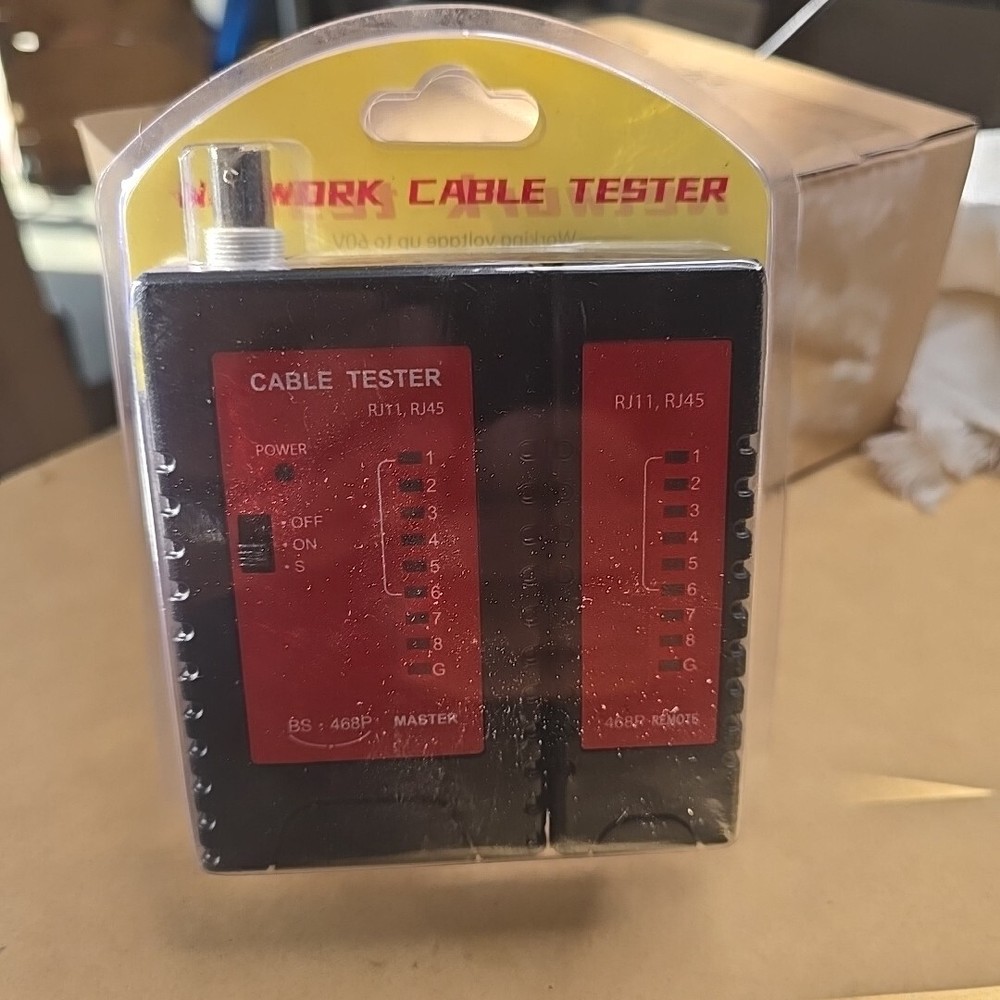 Network LAN Cable Wire Tester & PoE BS-468P Multifunctional Network Tester