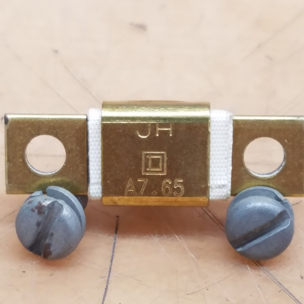 Square D A7.65 Overload Relay Thermal Unit - NEW
