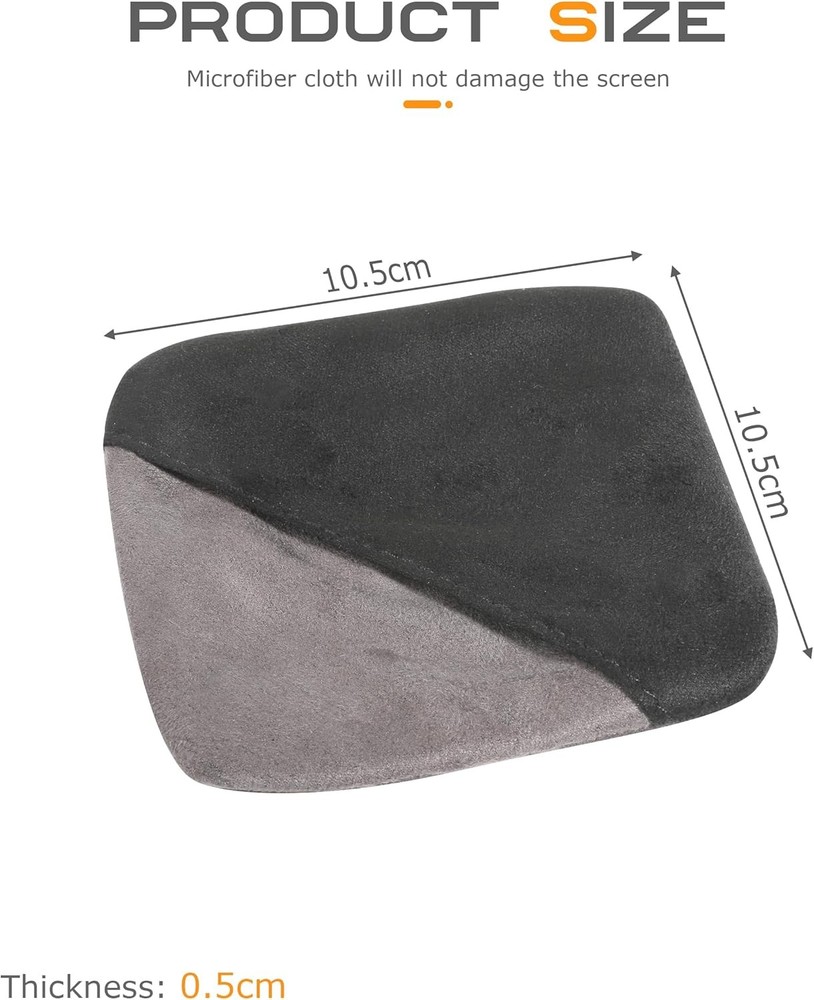 Car Screen Cleaner Microfiber Cloth Wipes Foldable Touch LCD Dashboard