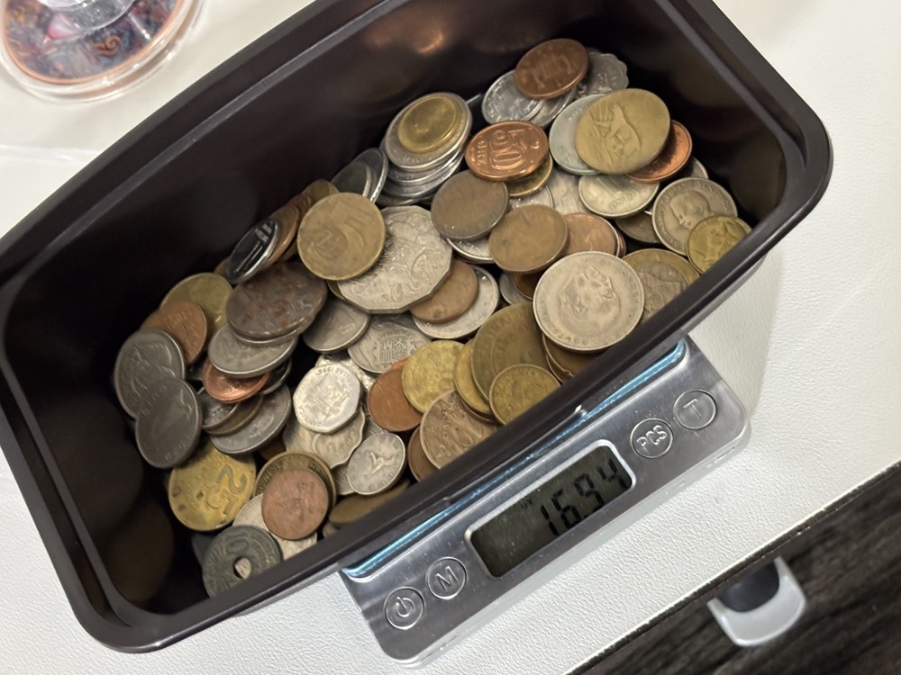 Foreign World Coins Bulk Mixed Lot 1 Lb Pound