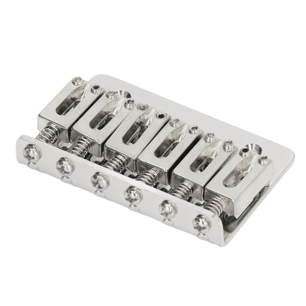 6 String Guitar Fixed Saddle Bridge Hardtail Top Loader Electric Guitar Saddle