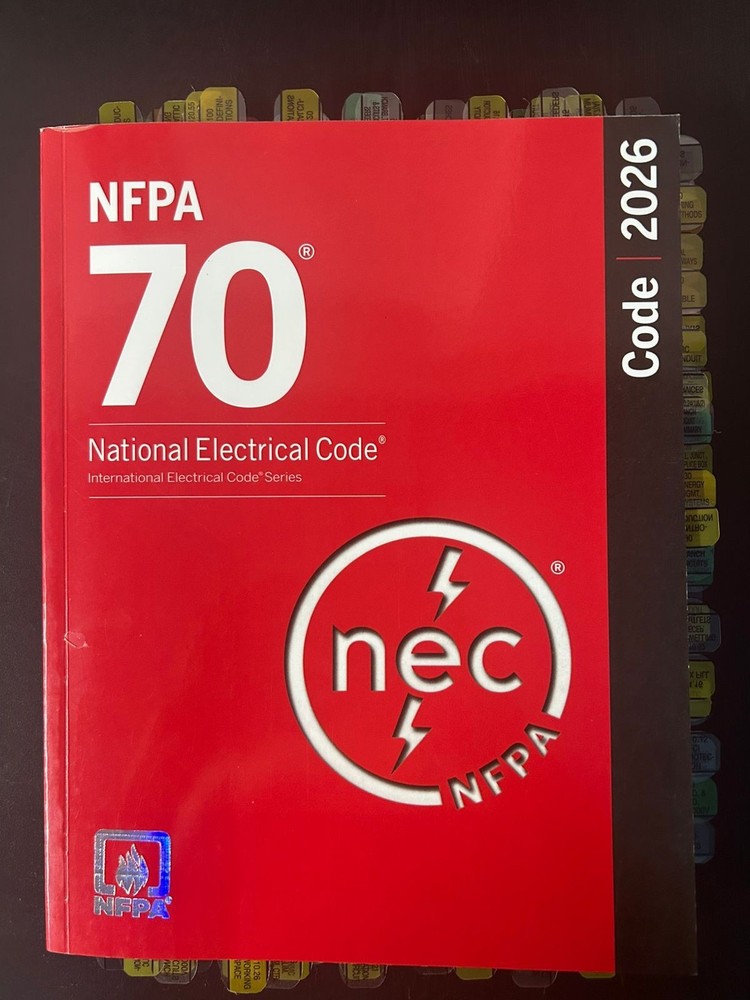 Tabbed & Highlighted : NFPA 70, National Electrical Code 2026 Paperback