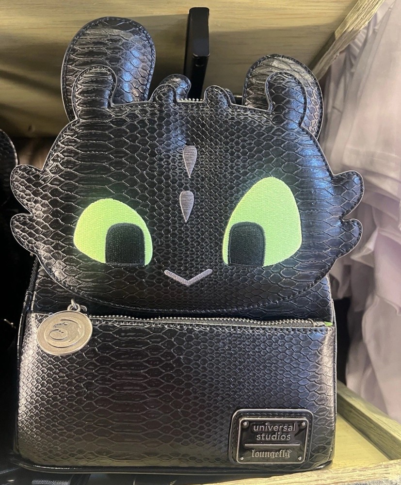 2025 Loungefly Universal Epic How To Train Dragon Toothless Headband Backpack