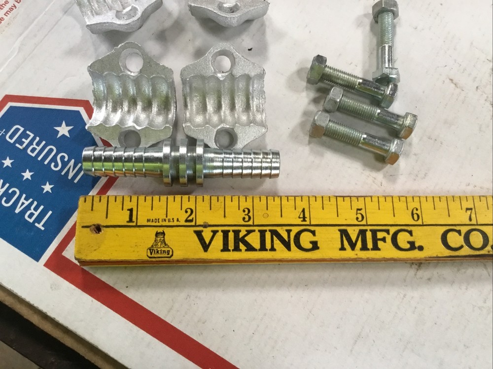 1/2” hose barb hose connector