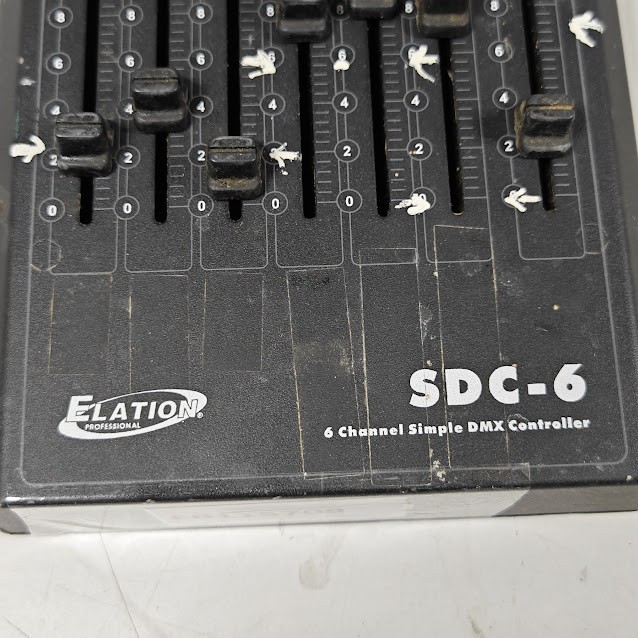 SDC-6 6 Channel DMX Controller - Untested, No Cable
