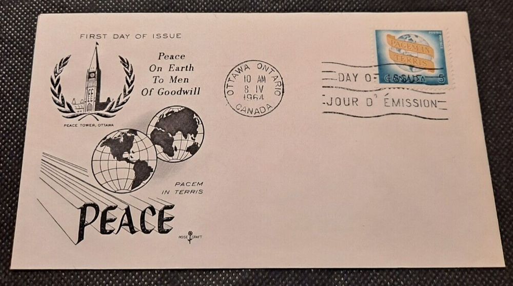 PEACE FIRST DAY OF ISSUE STAMP! e8790UXX