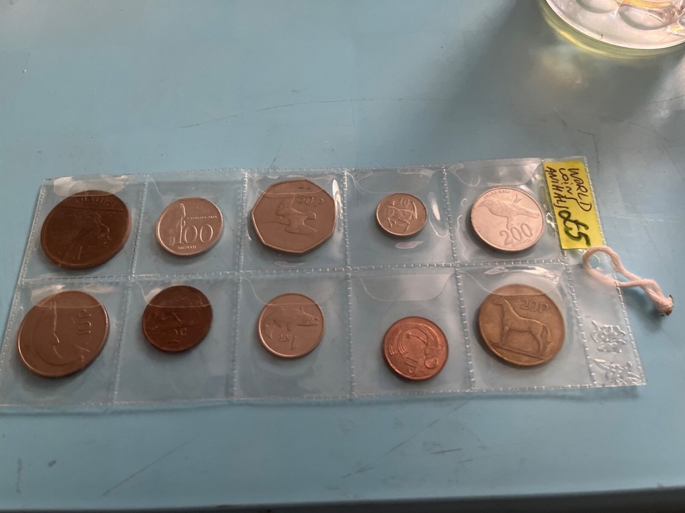 coin collection Animals