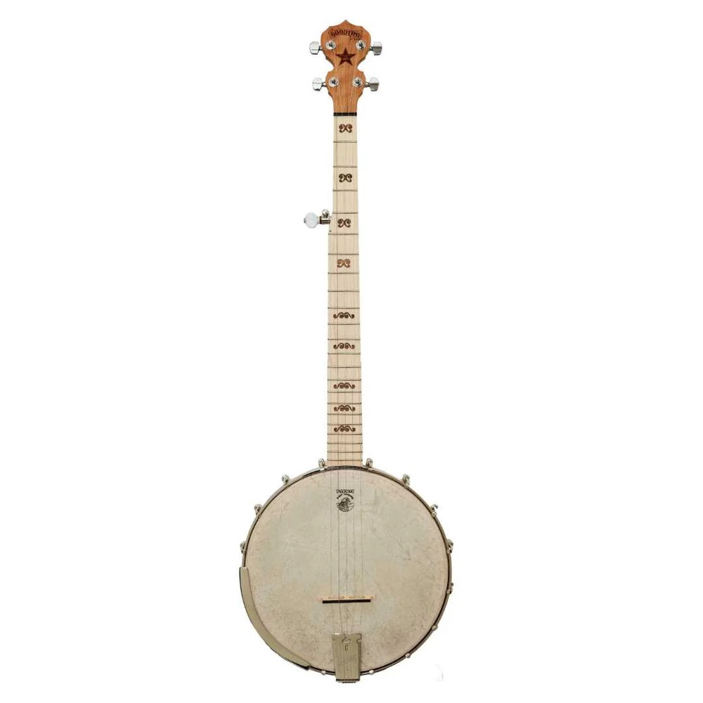 Deering Goodtime 5-String Open-Back Banjo, Limited Edition Cherry