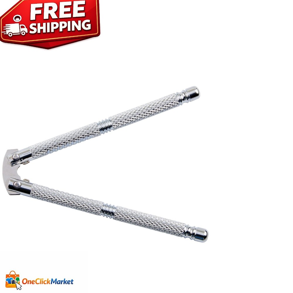 Multi-Purpose Stainless Steel Nut Cracker - Cracks Nuts & Lobsters with Ease