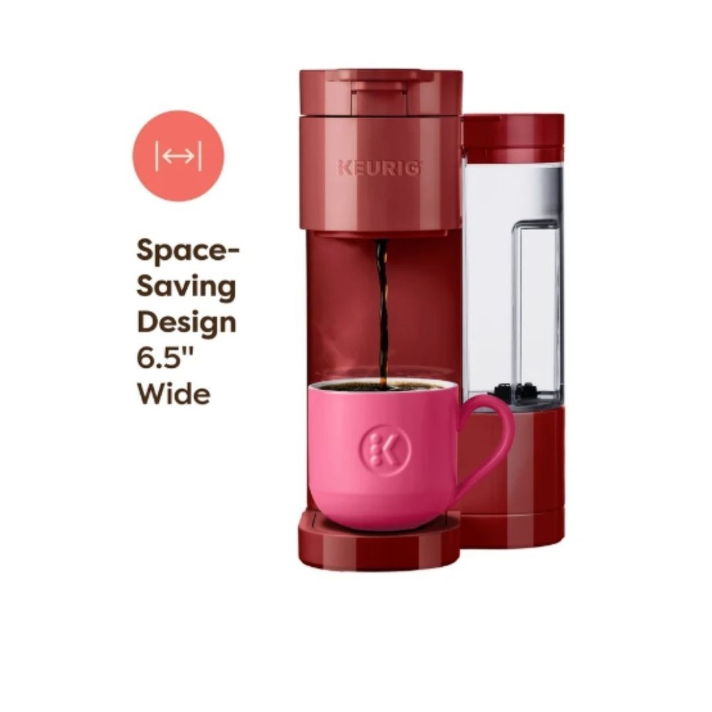 Keurig K-Express Essentials Red Single-Serve K-Cup Pod Coffee Maker