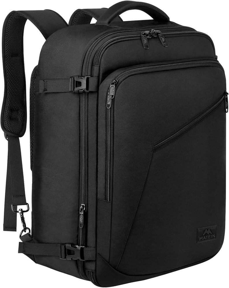 Carry on Backpack, Extra Large Travel Backpack Expandable Airplane Approved Week