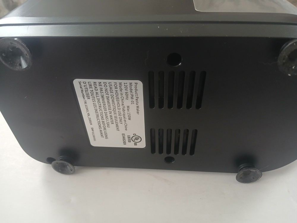 Emeril Lagasse Pasta & Beyond Maker PM-01 Replacement Unit