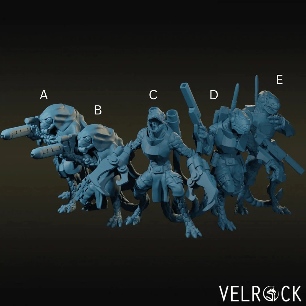Lizardmen Stealth Miniature
