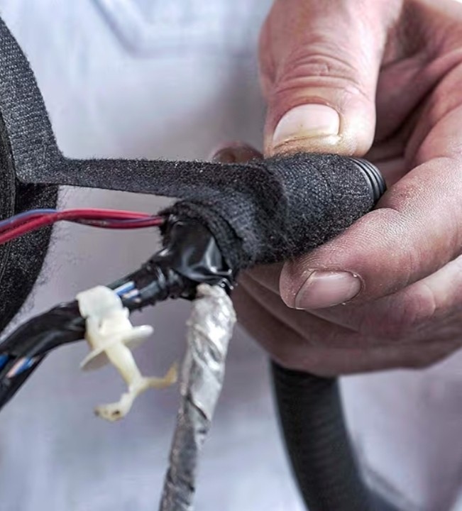 Tesa 51036 Harness Tape - Black