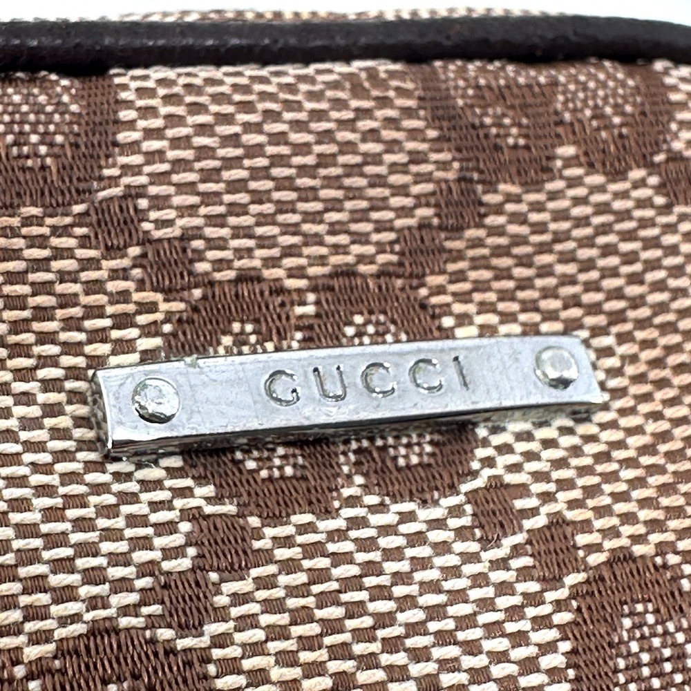 GUCCI Cigarette Case GG Canvas Authentic