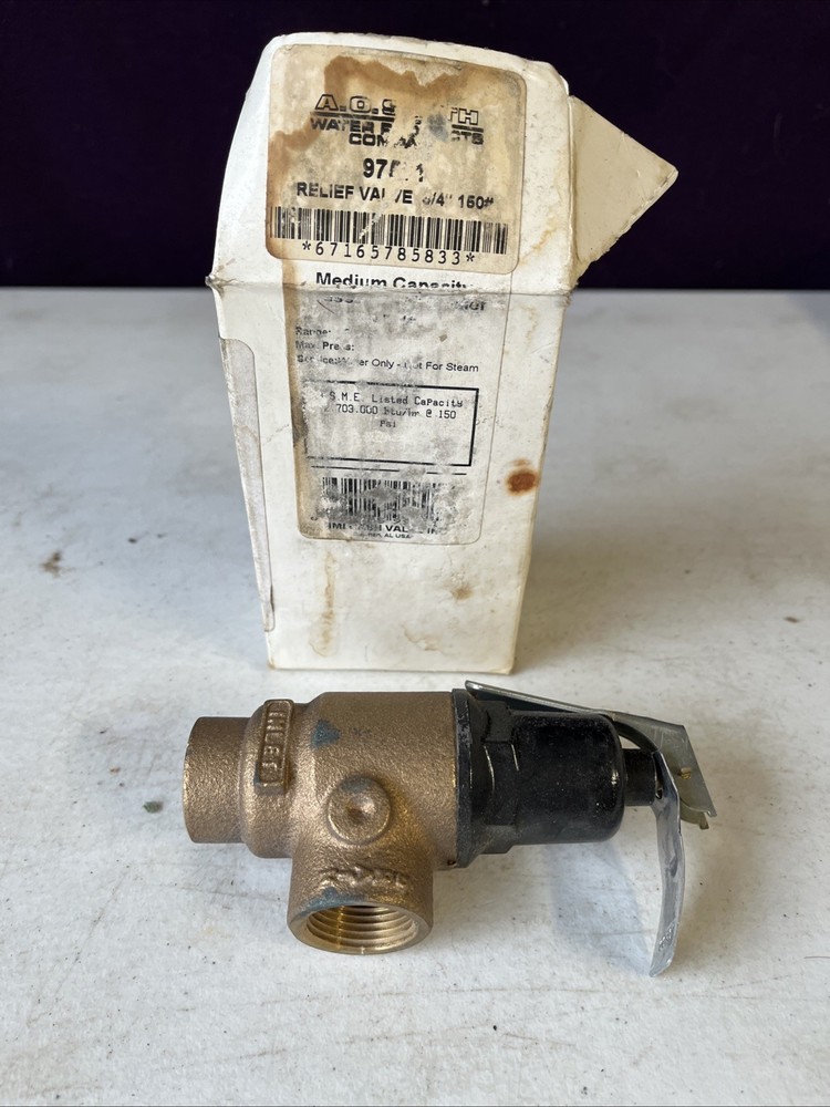 Cash Acme Temperature & Pressure Relief Valve 13570  3/4” 150#