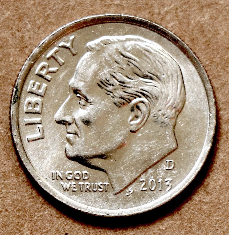 2013 D Roosevelt Dime BU