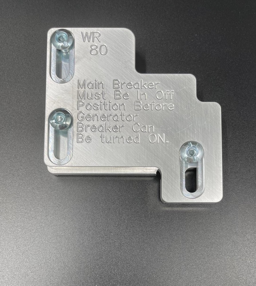 Cutler hammer generator interlock WR-80 Kit