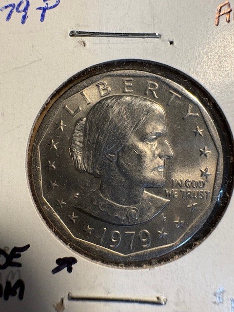 1979-P Wide Rim Susan B. Anthony Dollar