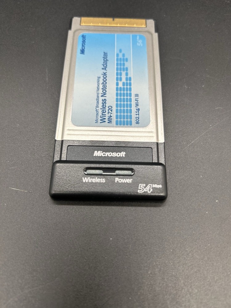 ⭐ Microsoft Wireless-B Notebook Adapter - Model WPC11 Ver. 4 - NOT TESTED ⭐