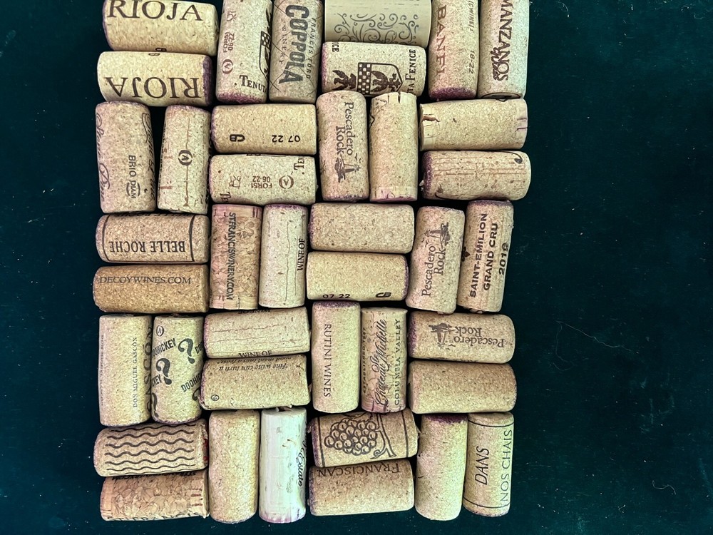 Natural Wine Corks for Crafting