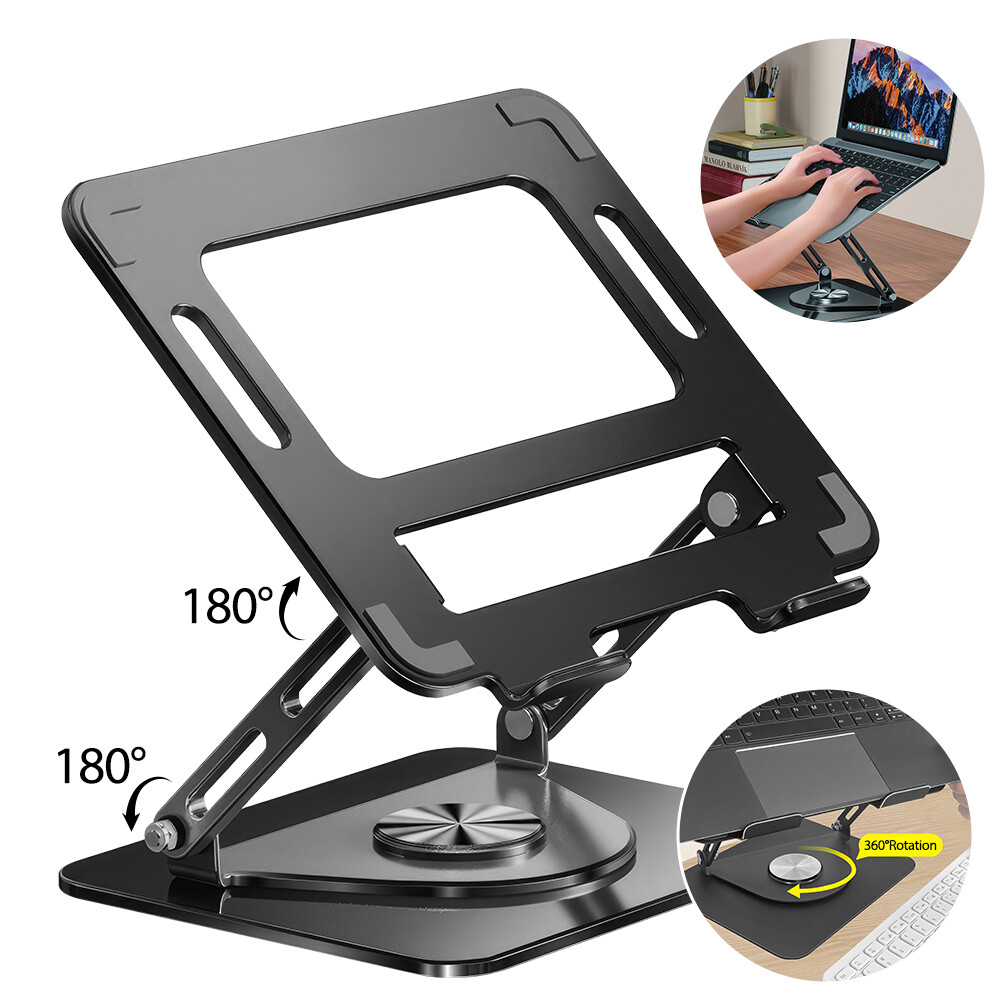 360° Adjustable Computer Stand Foldable Laptop Holder Riser For MacBook Pro/Air