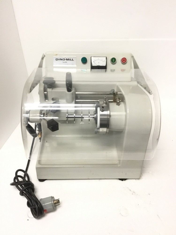 Dyno-Mill KDL Agitator Bead Mill w/ Blade & Power Cable Included Working