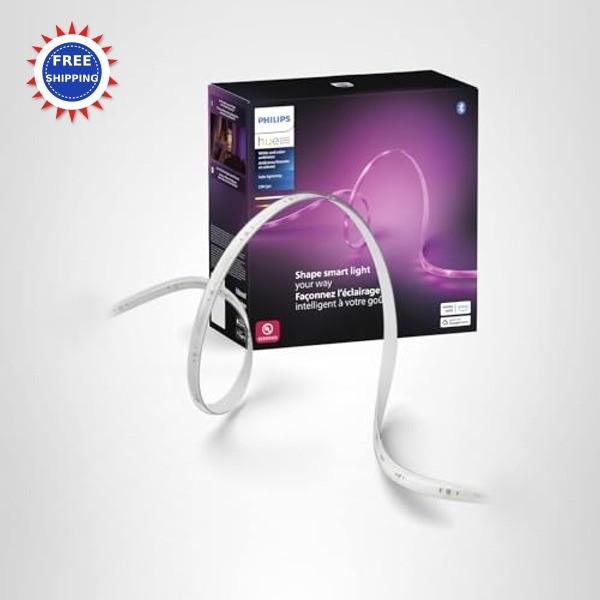 Philips Hue 16 Ft Smart LED Solo Lightstrip Base Kit - 1 Pack Indoor Control