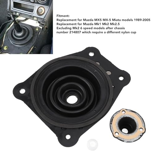 Change Lever Boot, Lower Shifter Dust Boot Gear Lever Shift Boot for MX5 MX-5