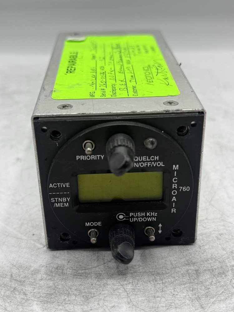 MicroAir Avionics M760 VHF Transceiver READ