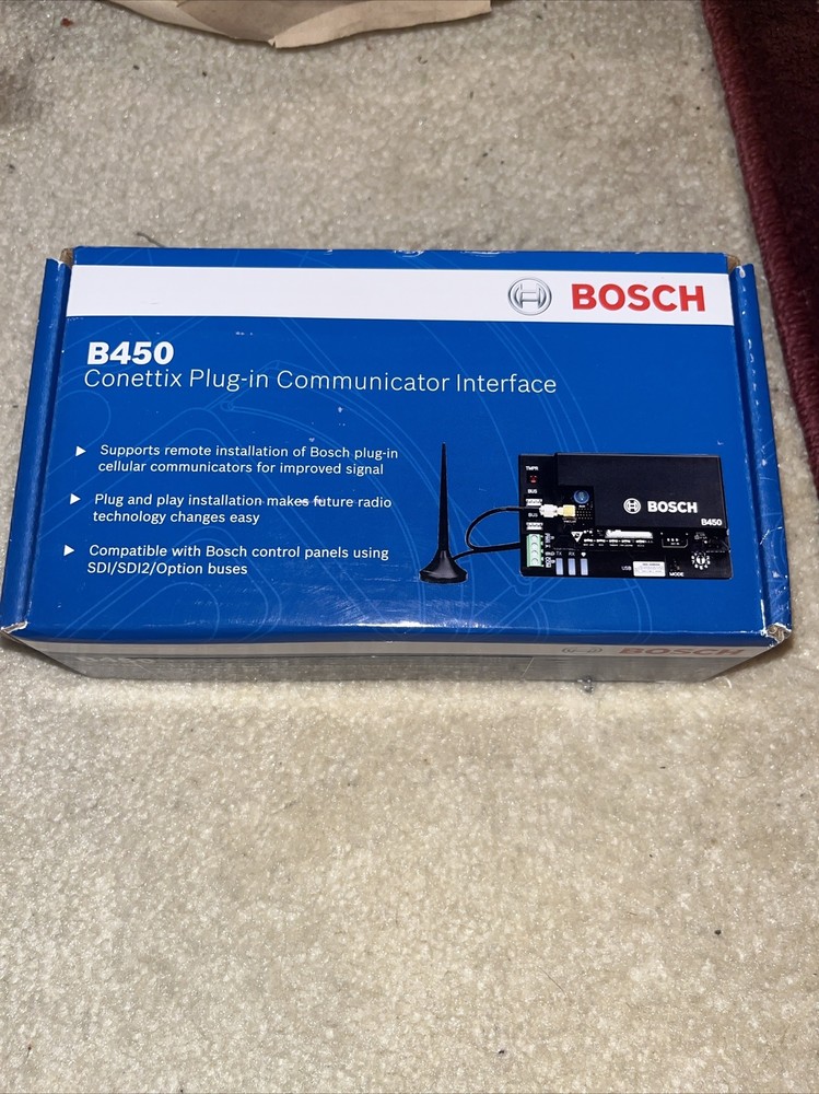 Bosch B450 Conettix Plug-in Communicator Interface New-sealed
