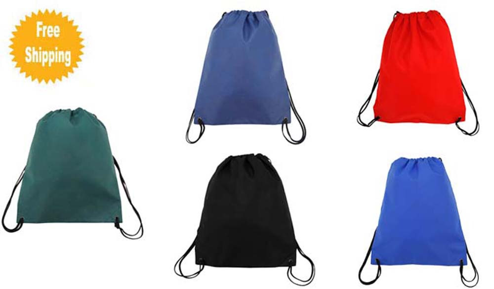 Coloful Non-Woven Drawstring Backpack/ Sport Backpack/ Lightweight BackPack