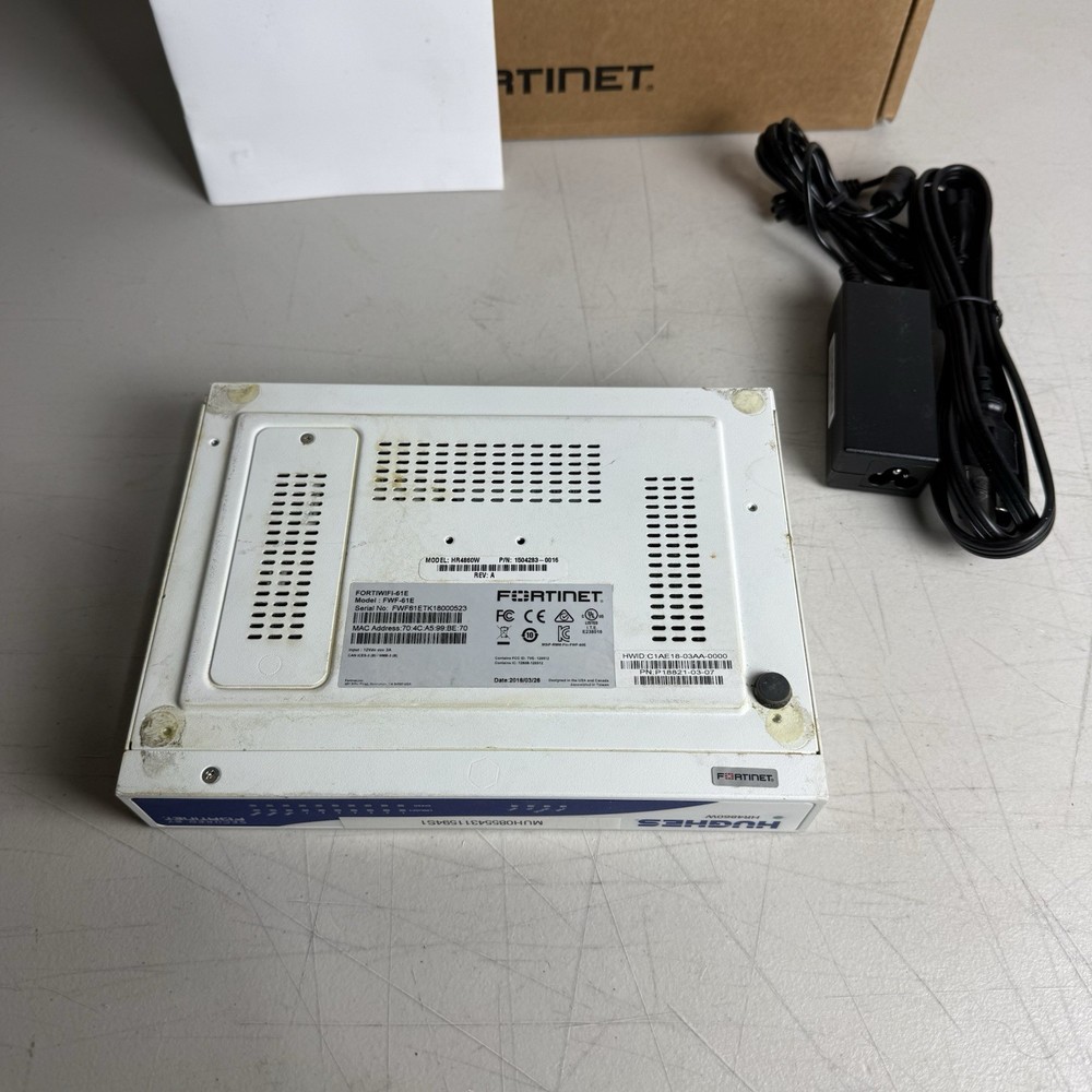 Fortinet FORTIWIFI-61E FWF-61E Network Security Firewall