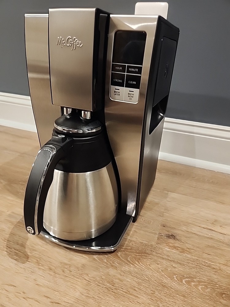 Mr. Coffee BVMC-DT100 10-Cup Filter Coffee Machine Programmable Stainless