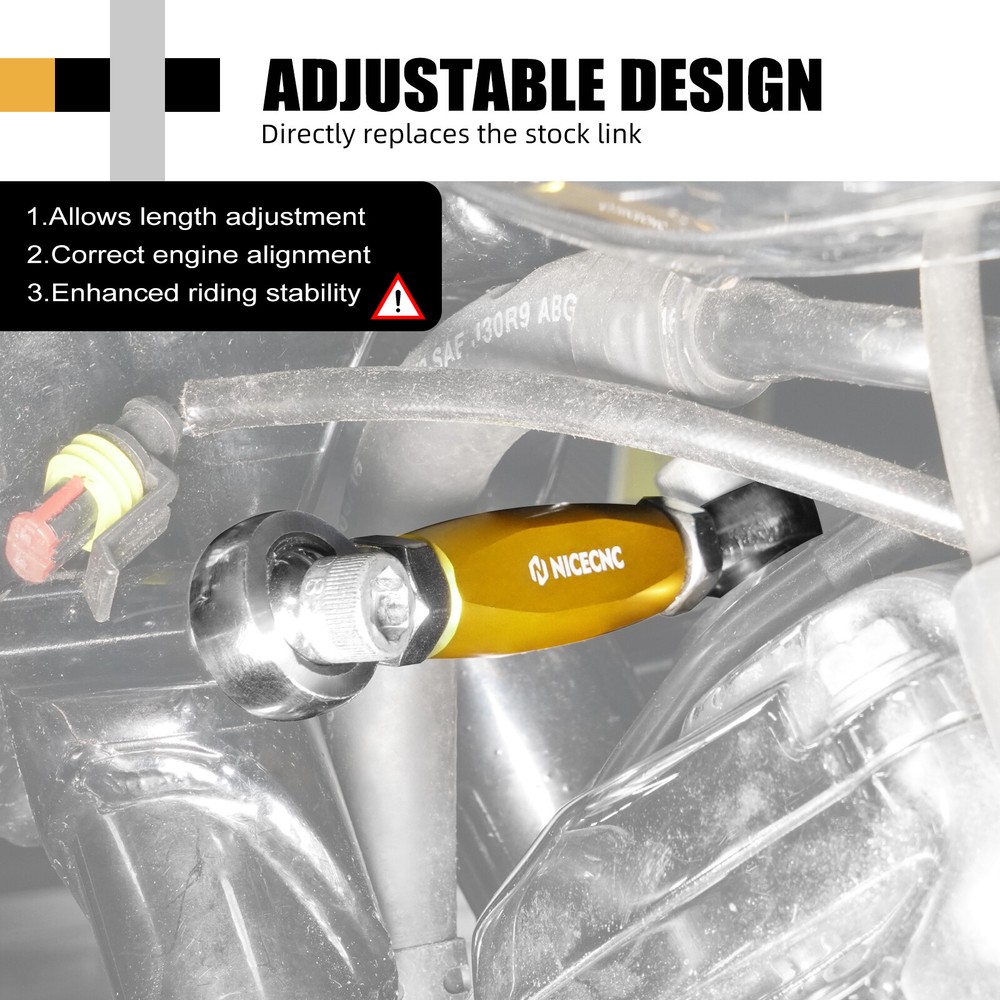 Front Adjustable Engine Mount Stabilizer Link For Harley Ultra Limited FLHTK