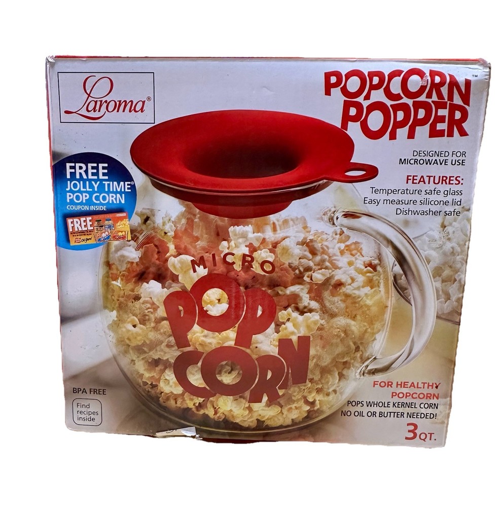 Laroma Micro 3 Quart Popcorn Popper With Box