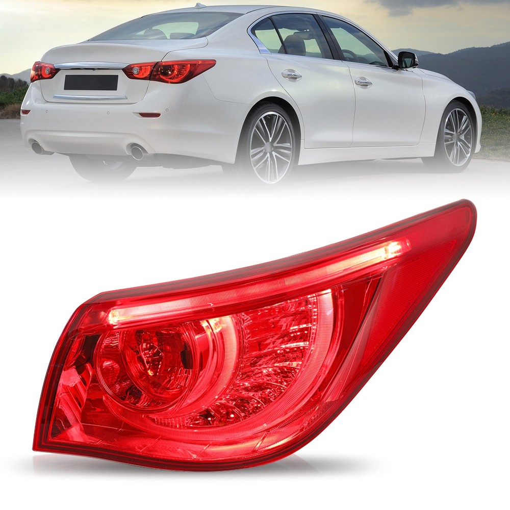 For 2014-2017 Infiniti Q50 LED Rear Tail Light Right Passenger Brake Lamp 14-17