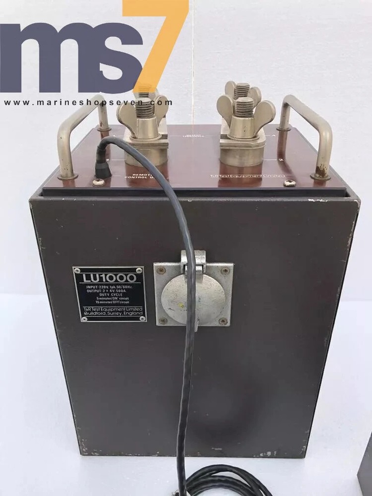 T&R PCU.1 PRIMARY CURRENT INJECTION TEST SET LU1000 LOADING UNIT & 100AFS FILTER