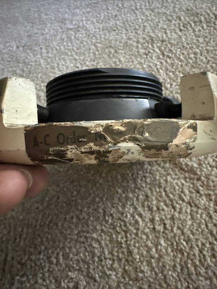 K&E Keuffel Esser Optical Alignment X Y Adjustable Base Plate W/ Mounting Ring