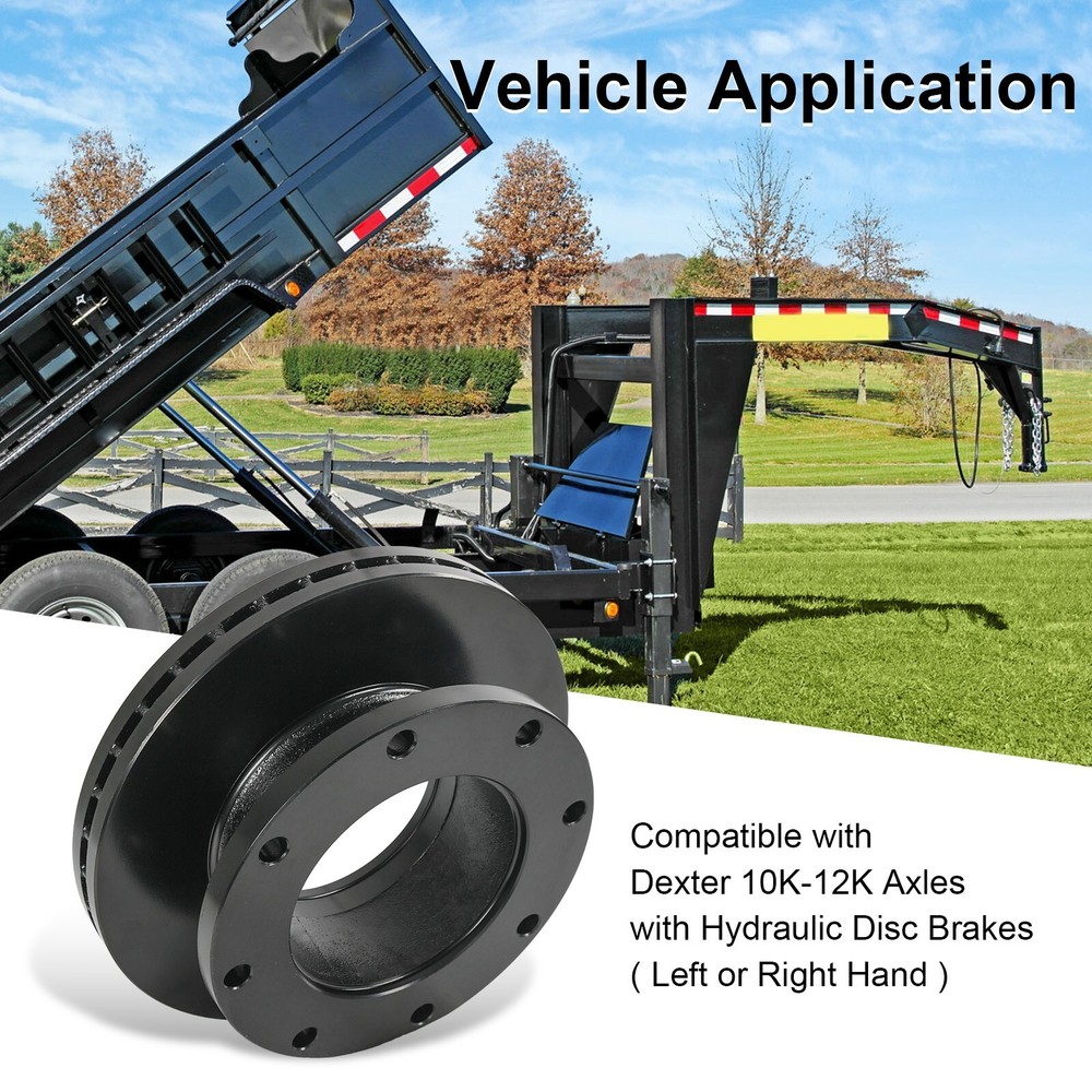 10K 12K Dexter Disc Brake Rotor For Dexter Disc Brake Trailer Axles 070-006-01